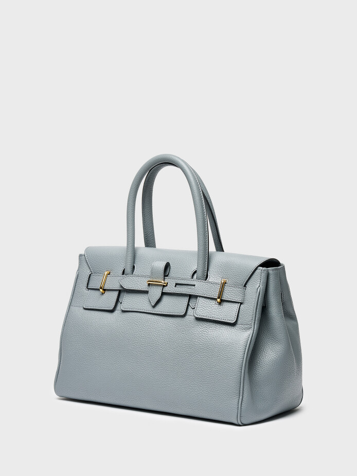 55126 KADIN VERA ÇANTA GRİ FLOTER - (1)