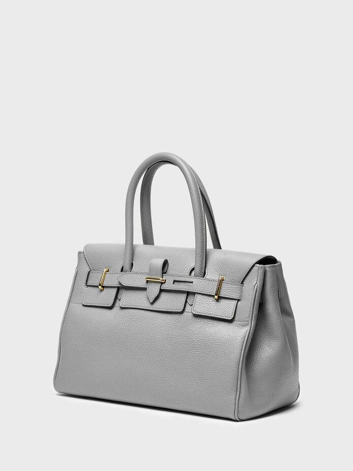 55126 KADIN VERA ÇANTA GRİ FLOTER - (1)