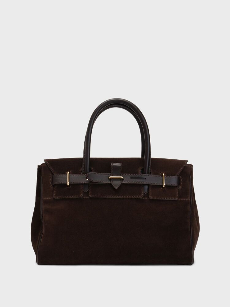 55126 KADIN VERA ÇANTA KAHVE SÜET - 1