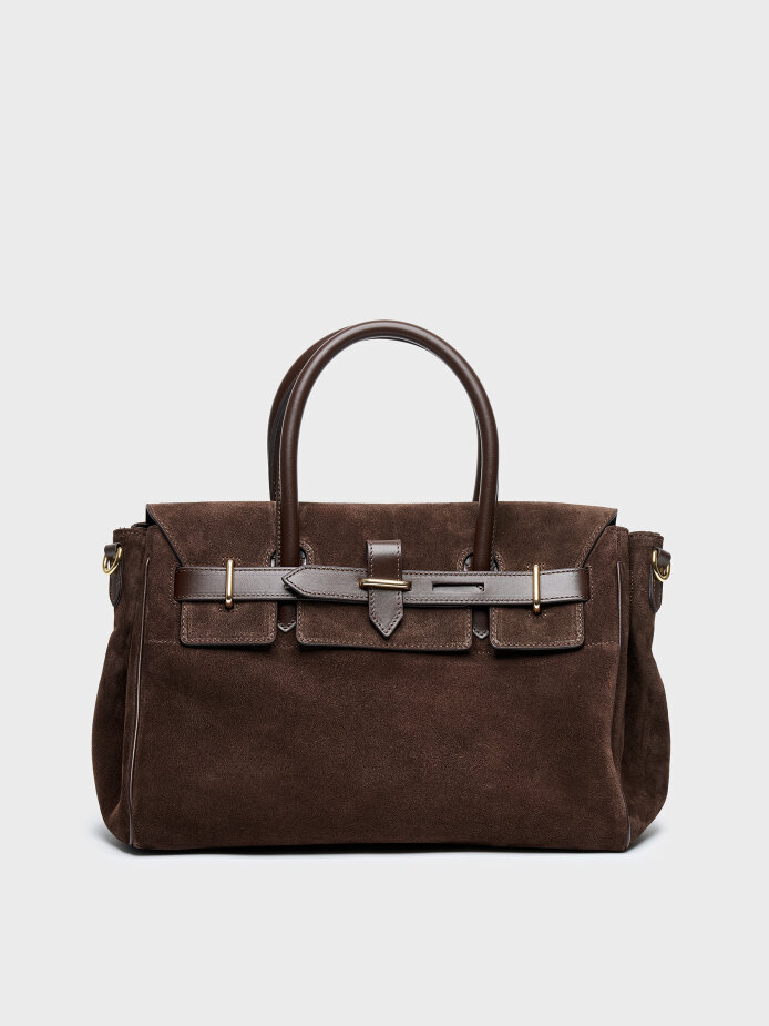 55126 KADIN VERA ÇANTA KAHVE SÜET - 