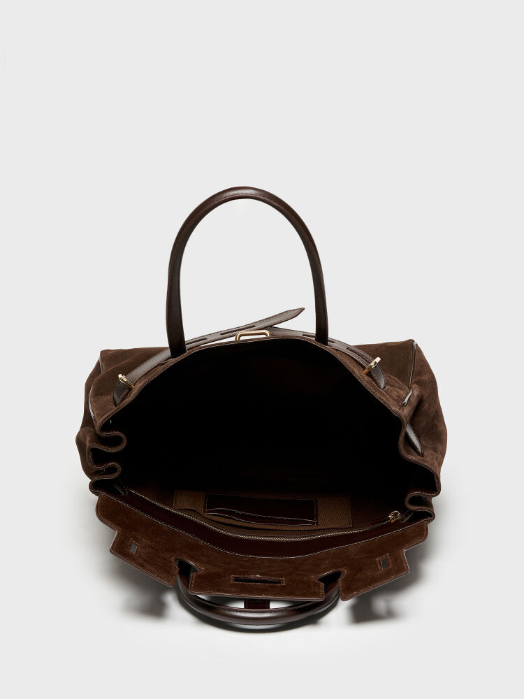 55126 KADIN VERA ÇANTA KAHVE/KAHVE SÜET - 4