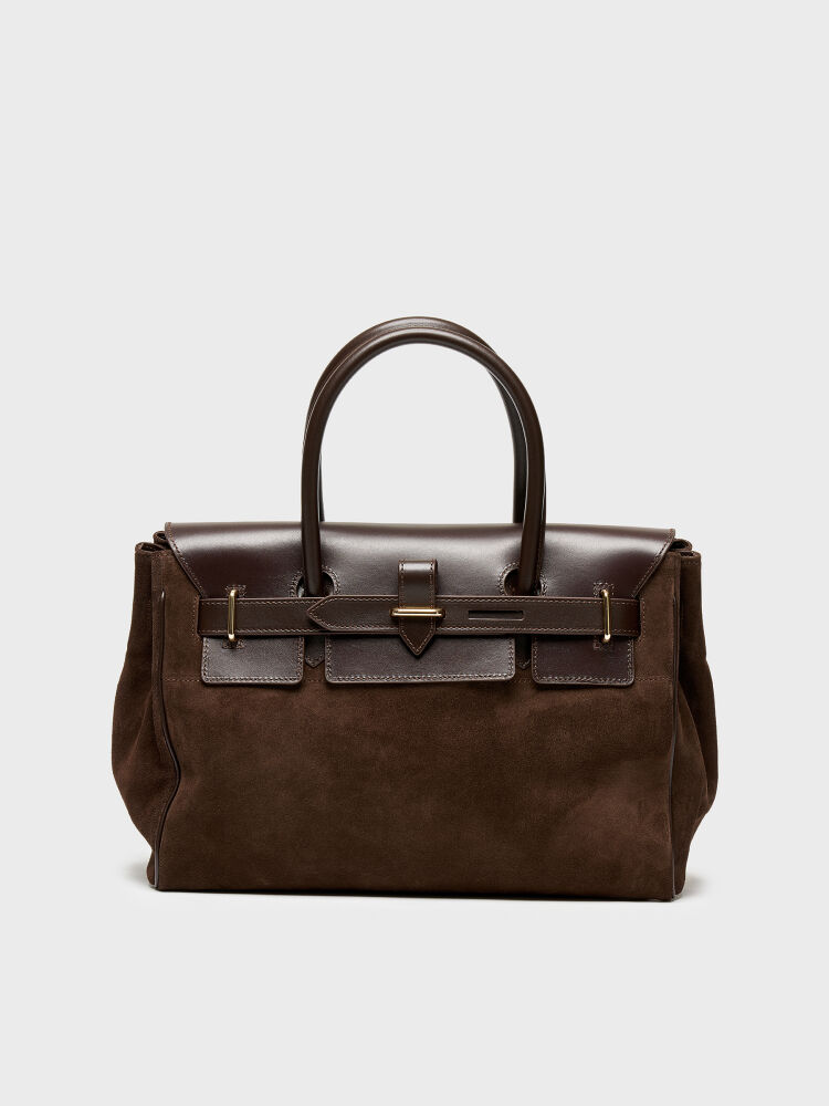 55126 KADIN VERA ÇANTA KAHVE/KAHVE SÜET - 1