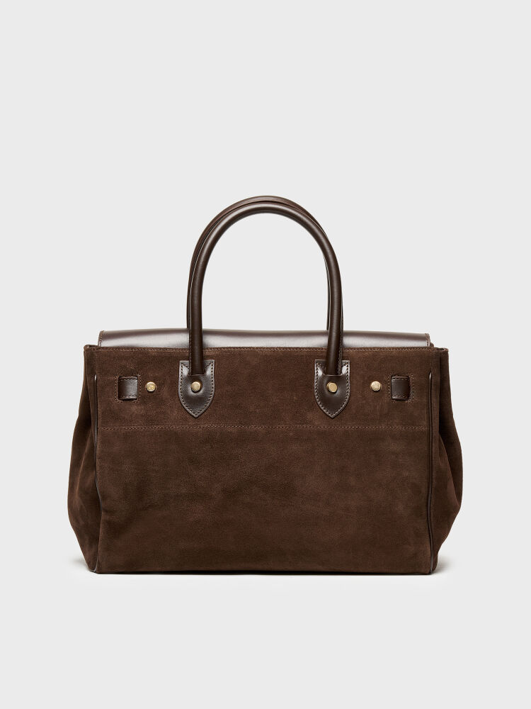 55126 KADIN VERA ÇANTA KAHVE/KAHVE SÜET - 5