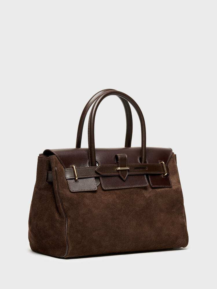 55126 KADIN VERA ÇANTA KAHVE/KAHVE SÜET - 2