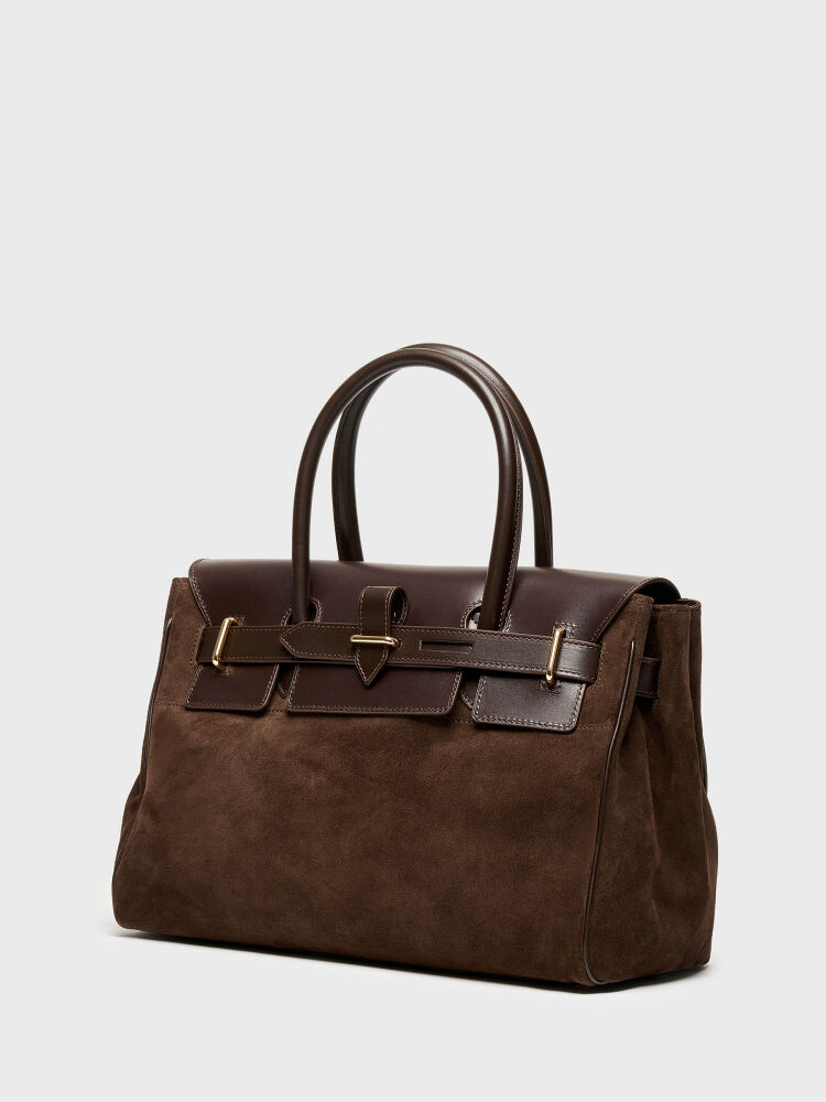 55126 KADIN VERA ÇANTA KAHVE/KAHVE SÜET - 3