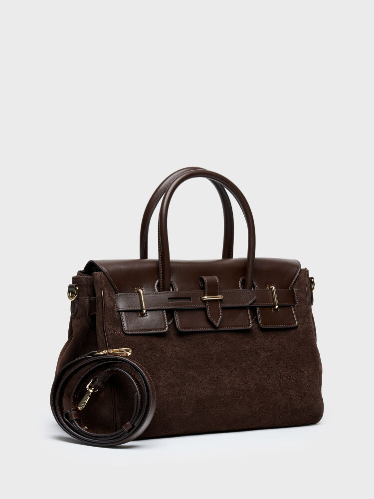 55126 KADIN VERA ÇANTA KAHVE/KAHVE SÜET - 2