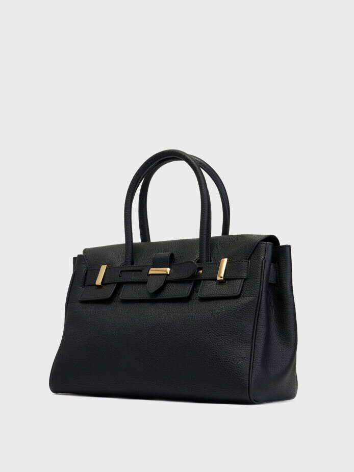 55126 KADIN VERA ÇANTA SİYAH FLOTER - (1)