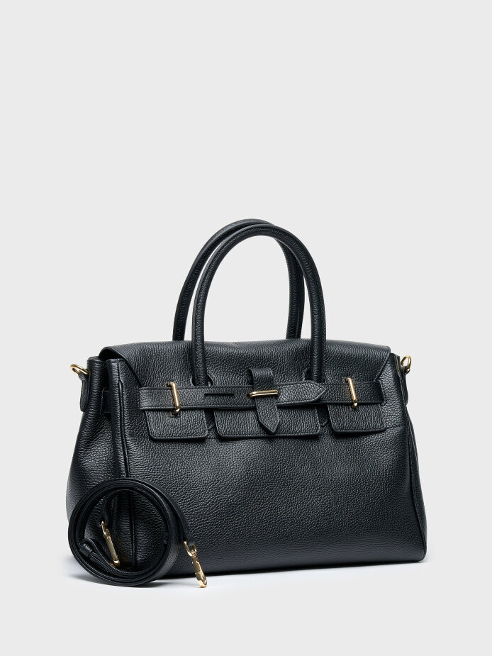 55126 KADIN VERA ÇANTA SİYAH FLOTER - (1)