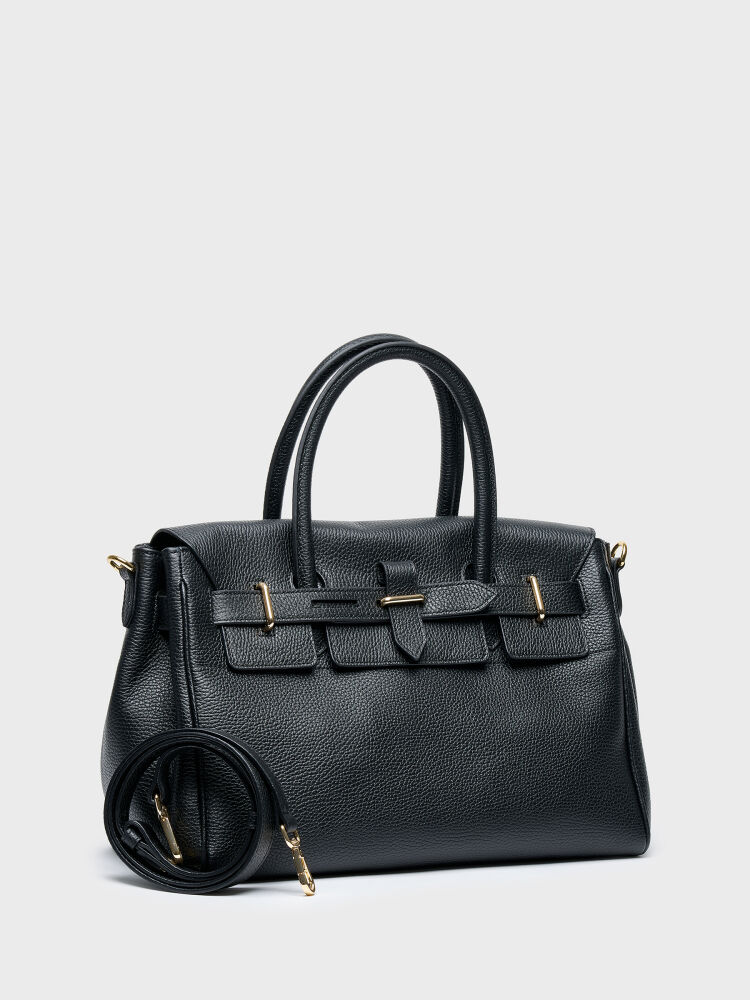 55126 KADIN VERA ÇANTA SİYAH FLOTER - 2