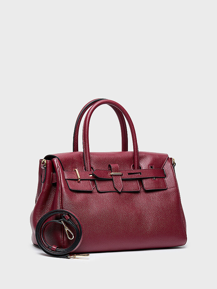 55126Y KADIN VERA ÇANTA BORDO FLOTER - (1)