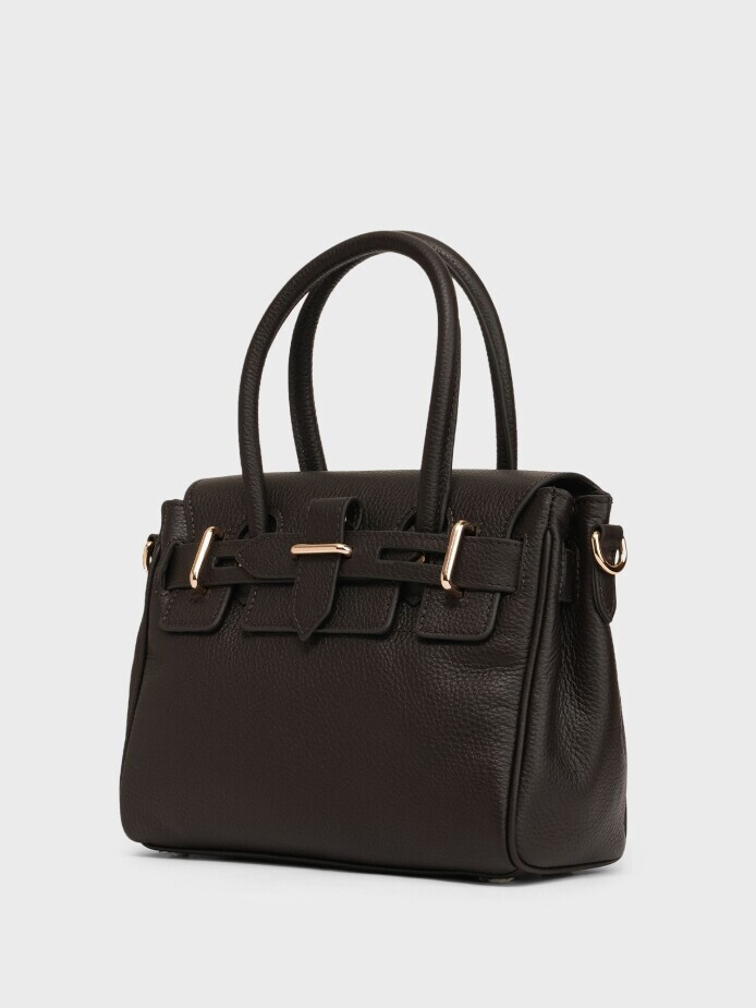 55127 KADIN VERA ÇANTA KAHVE FLOTTER - (1)