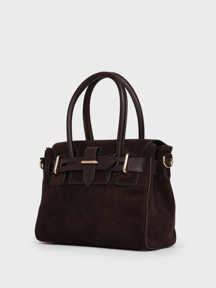 55127 KADIN VERA ÇANTA KAHVE SÜET - 2