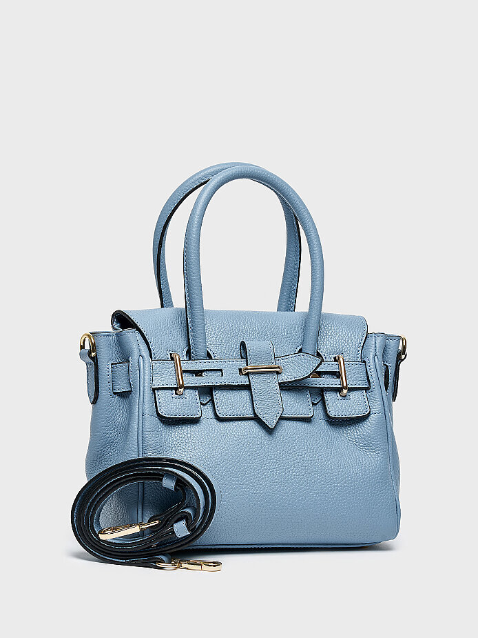 55127 KADIN VERA ÇANTA MAVİ - (1)