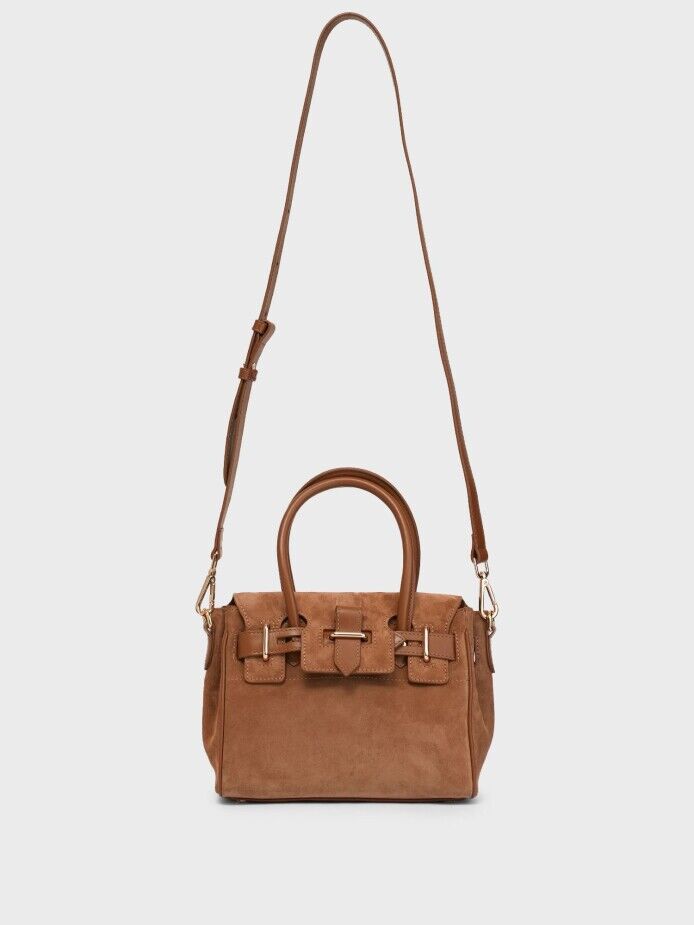 55127 KADIN VERA ÇANTA TABA SÜET - 4