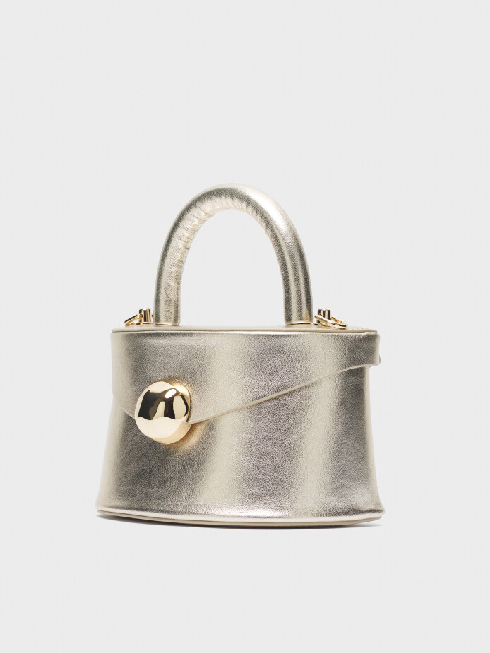 55146 KADIN ÇANTA ALTIN - (1)