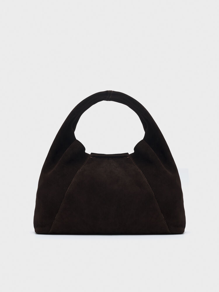 55149 KADIN ÇANTA KAHVE SÜET - 3