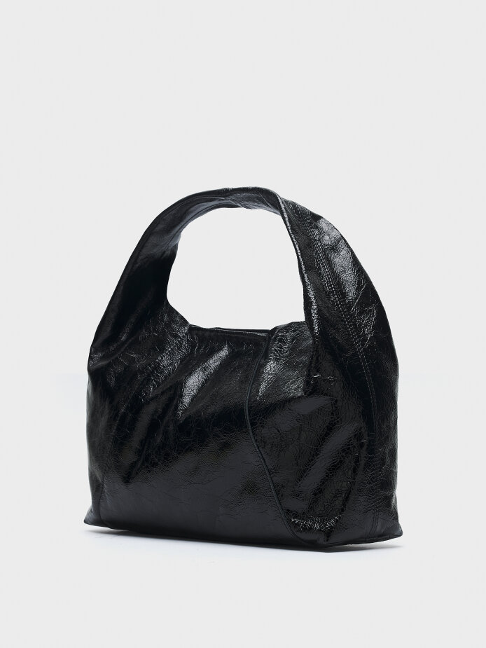 55149 KADIN ÇANTA SİYAH RUGAN - (1)