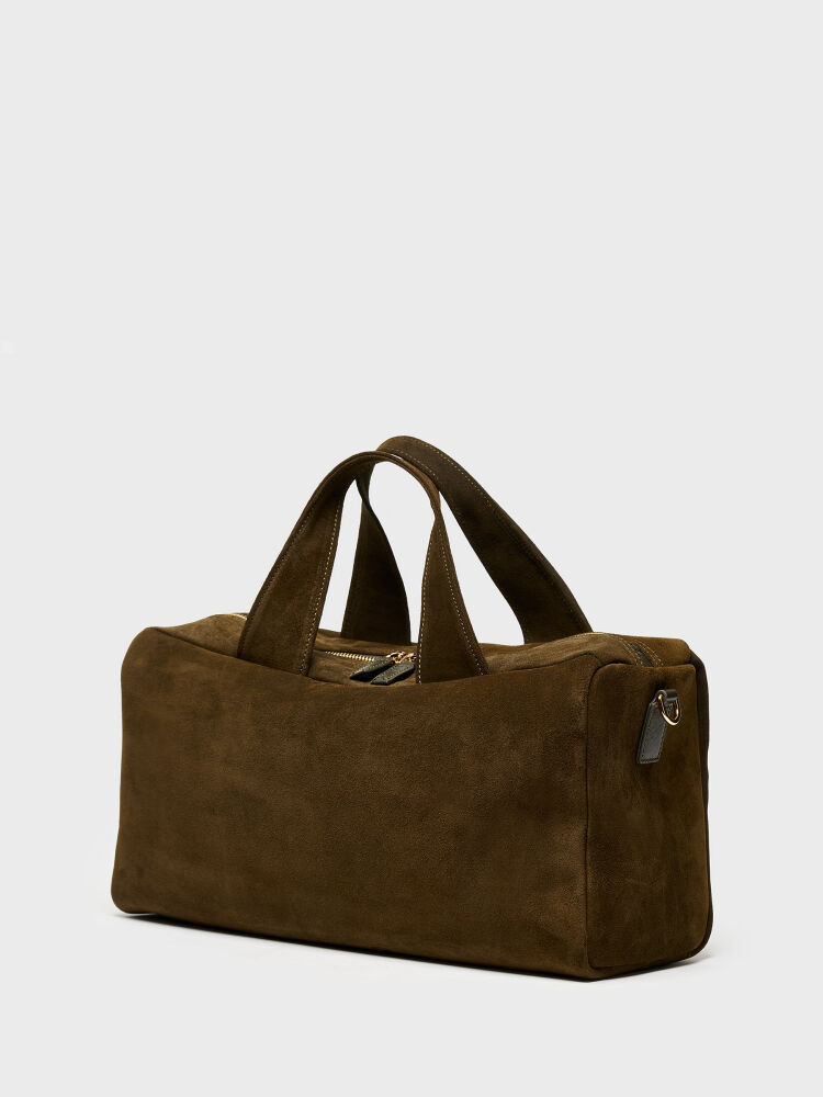 55150 KADIN ÇANTA HAKİ SÜET - 2