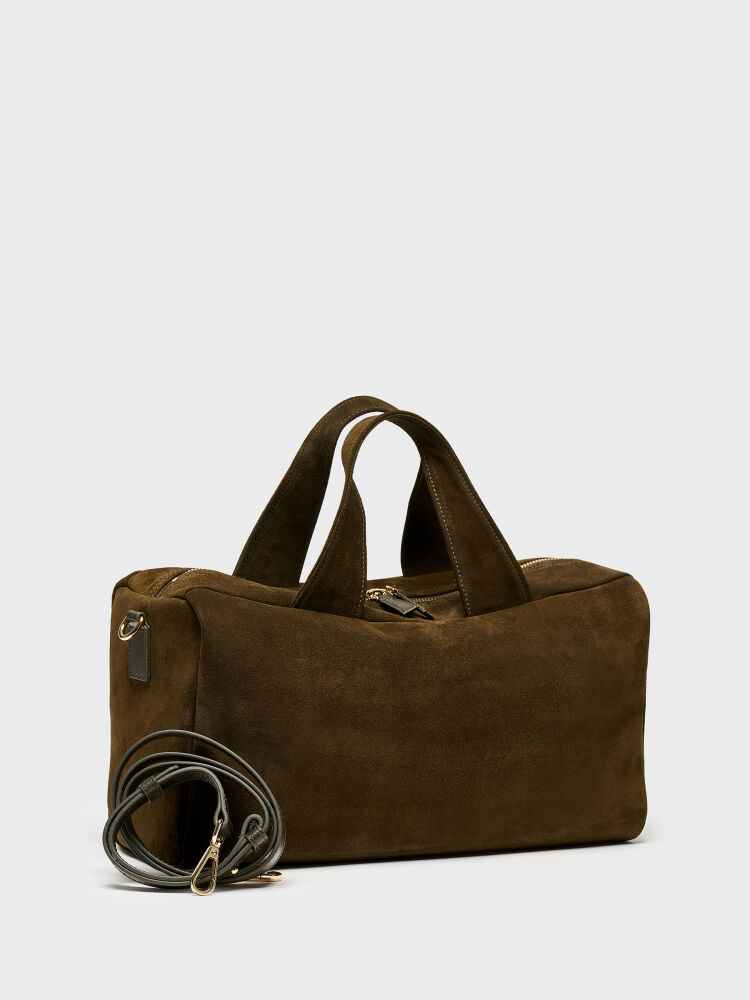 55150 KADIN ÇANTA HAKİ SÜET - 3