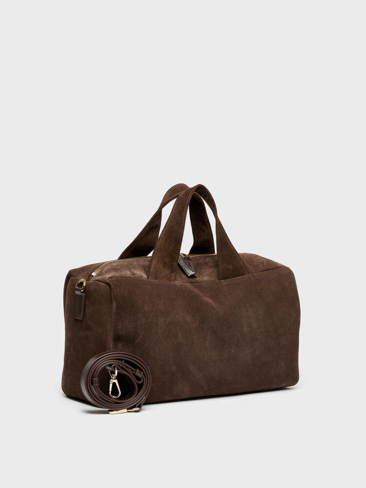 55150 KADIN ÇANTA KAHVE SÜET - 2