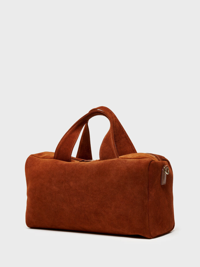 55150 KADIN ÇANTA TARÇIN SÜET - (1)