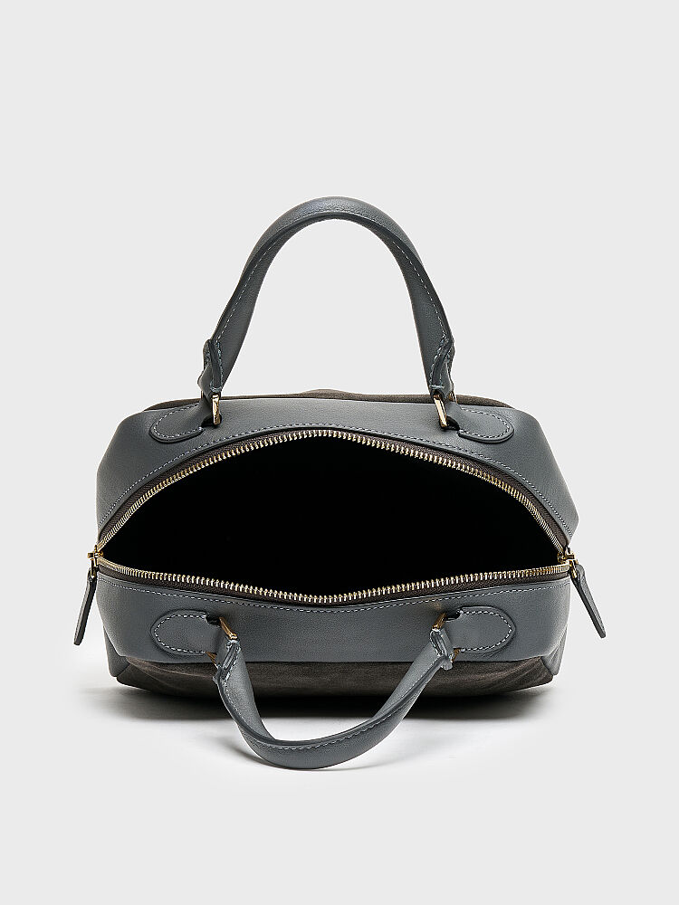 55152 KADIN ÇANTA ANTRASİT SÜET - 3
