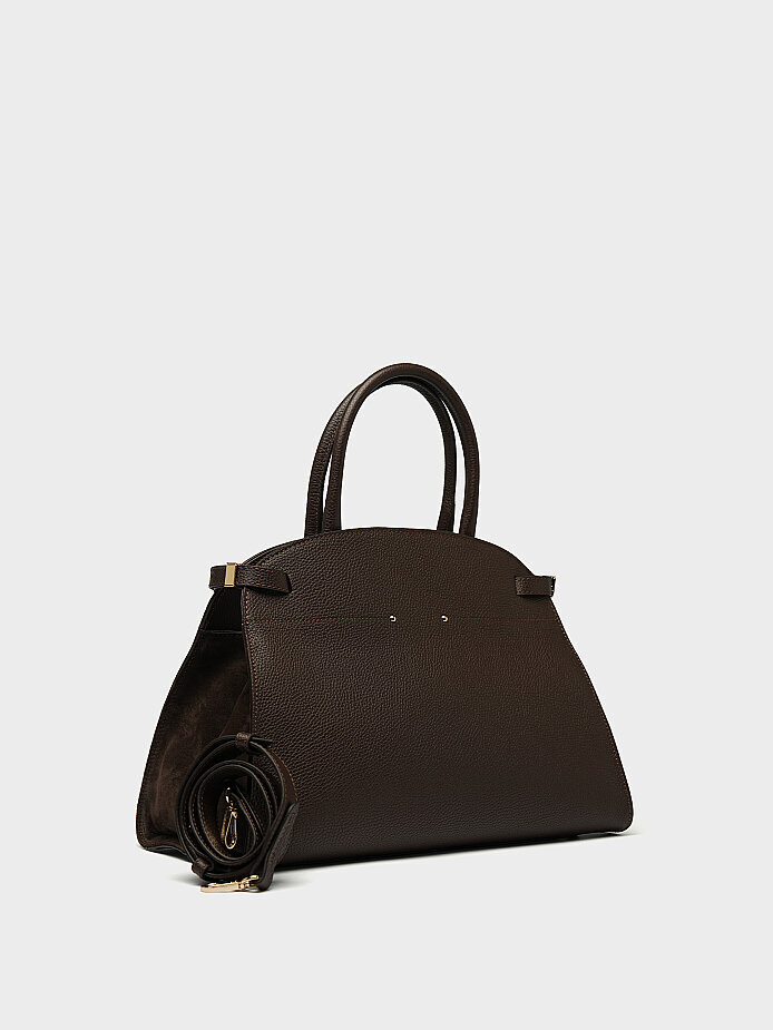 55157 KADIN ÇANTA KAHVE FLOTTER - (1)