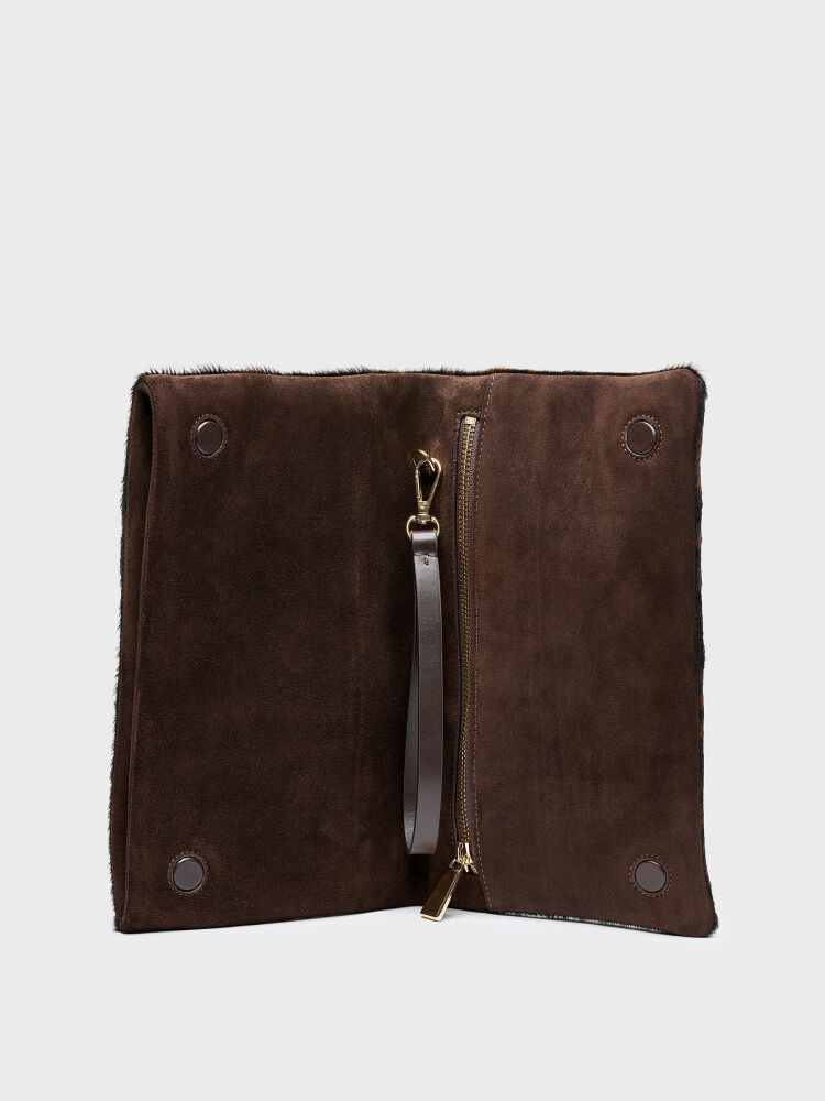 55158 KADIN ÇANTA LEOPAR TAY - 4