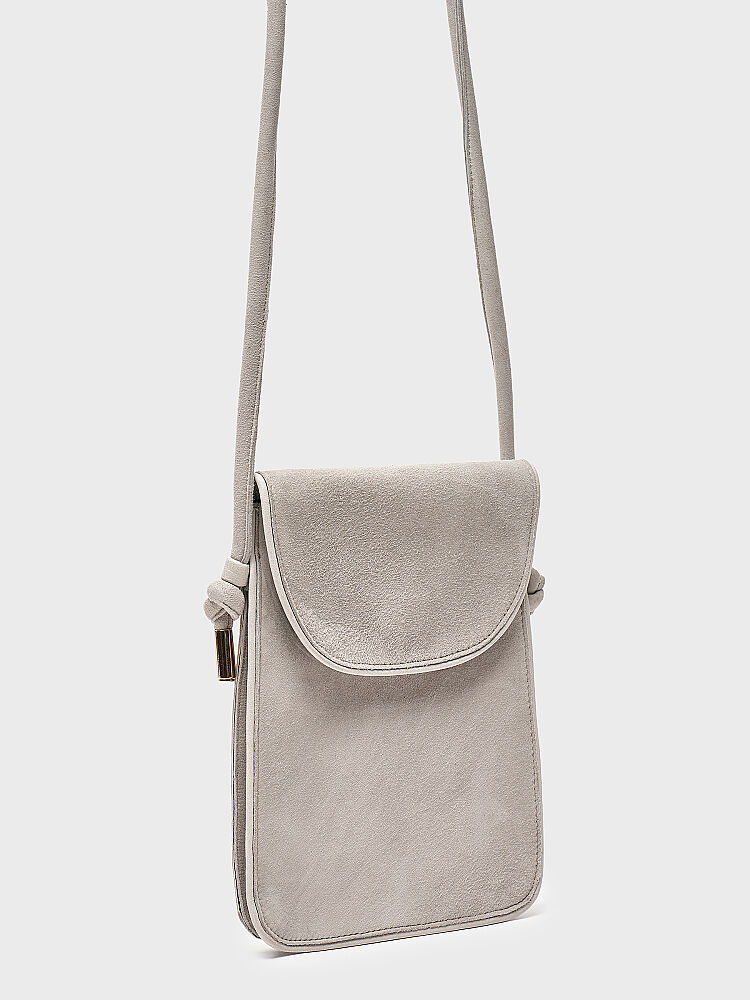 55170 KADIN ÇANTA GRİ NUBUK - 2