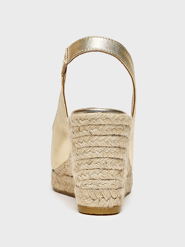 60033 KADIN DOLGU TOPUK AYAKKABI GOLD - 4