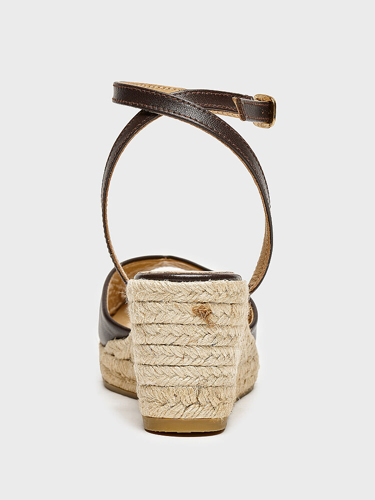 60034 KADIN DOLGU TOPUK AYAKKABI KAHVE - 4