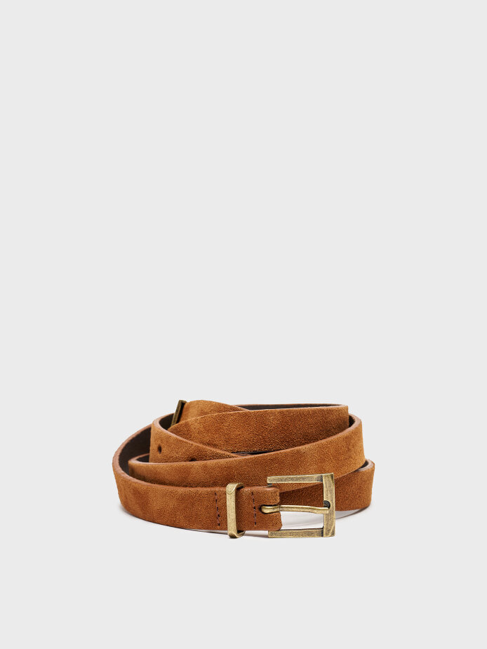 80006 KADIN KEMER TABA SÜET - (1)