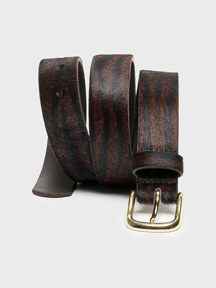 80008 KADIN KEMER KAHVE TAY - (1)