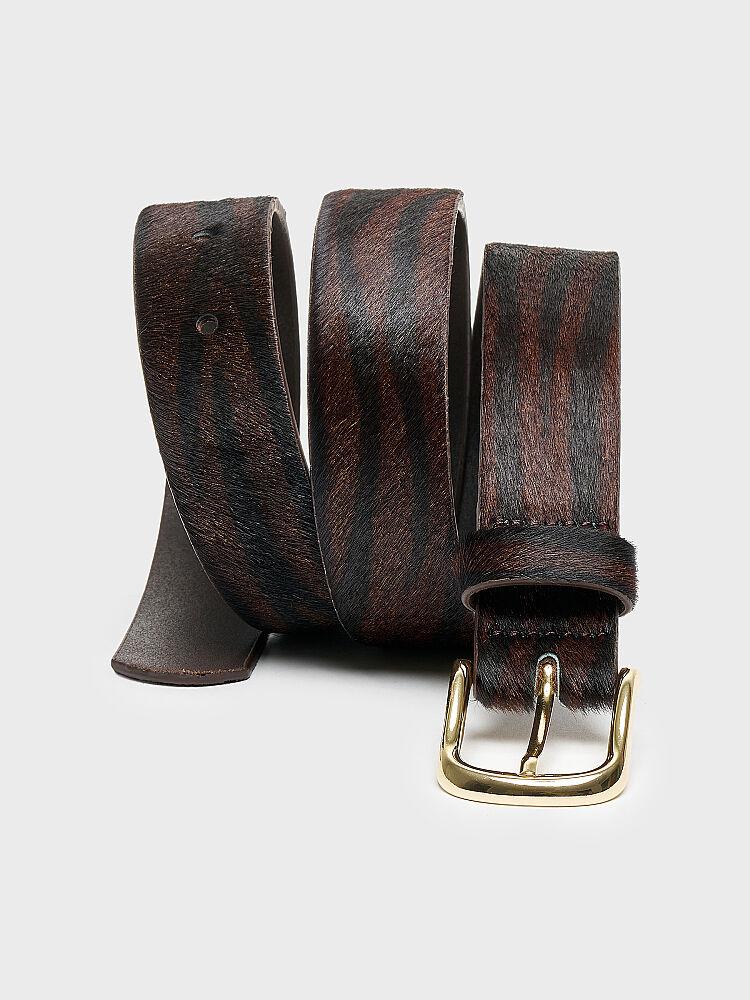 80008 KADIN KEMER KAHVE TAY - 2