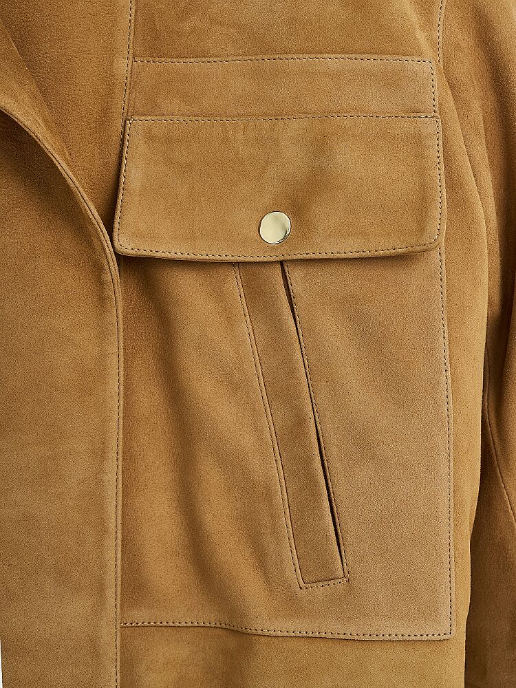 90005 DERİ CEKET VİZON NUBUK - 4