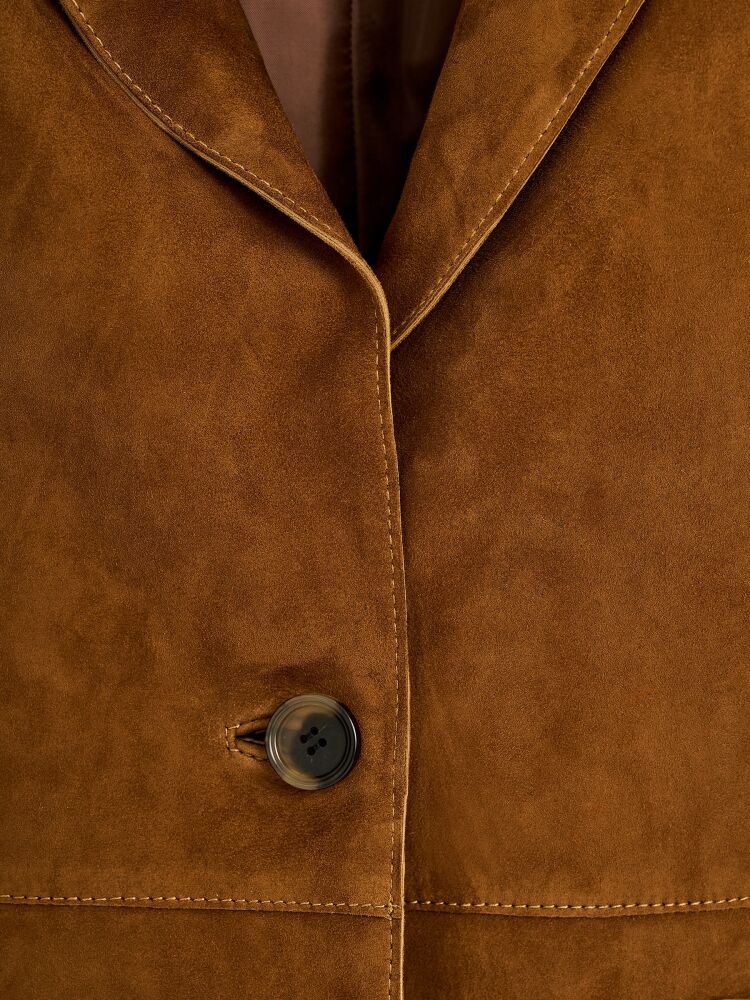 90007 DERİ CEKET TABA NUBUK - 2