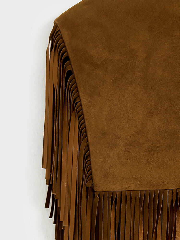 90009 KADIN BOLERO TABA NUBUK - 4