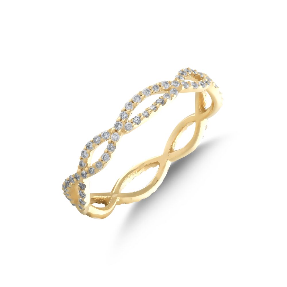 18 AYAR GOLD ALTIN 0,45 KARAT PIRLANTA YÜZÜK					 - 2