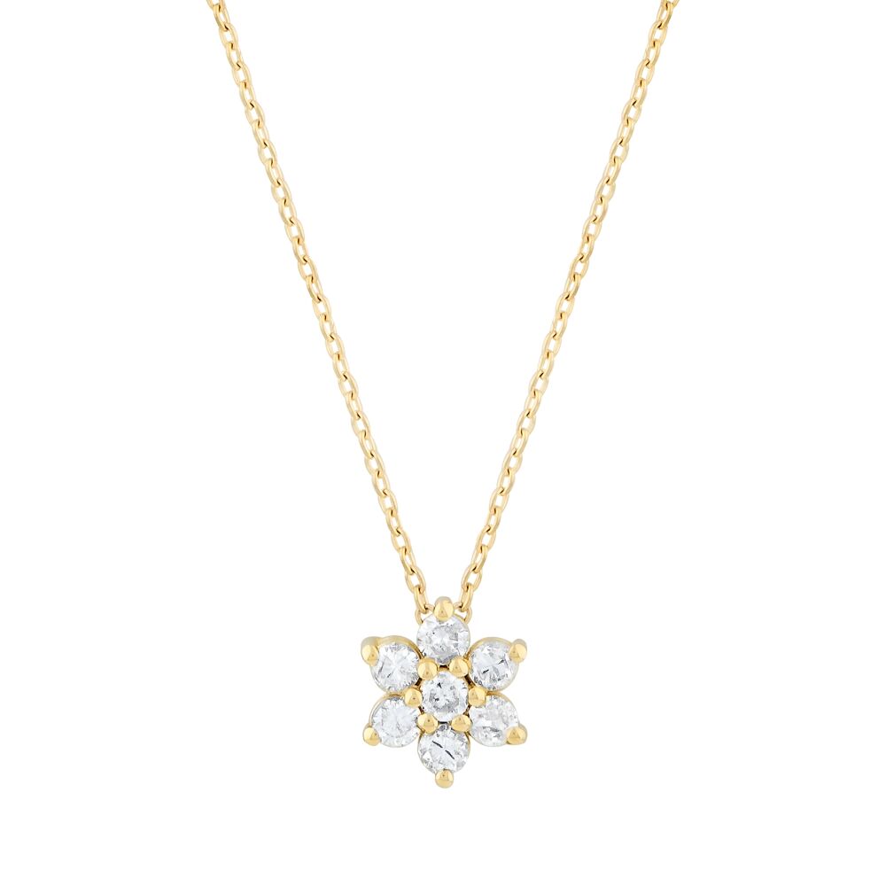 18 AYAR GOLD ALTIN 0,29 KARAT PIRLANTA KOLYE					 - 1