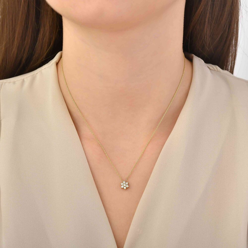 18 AYAR GOLD ALTIN 0,29 KARAT PIRLANTA KOLYE					 - 3