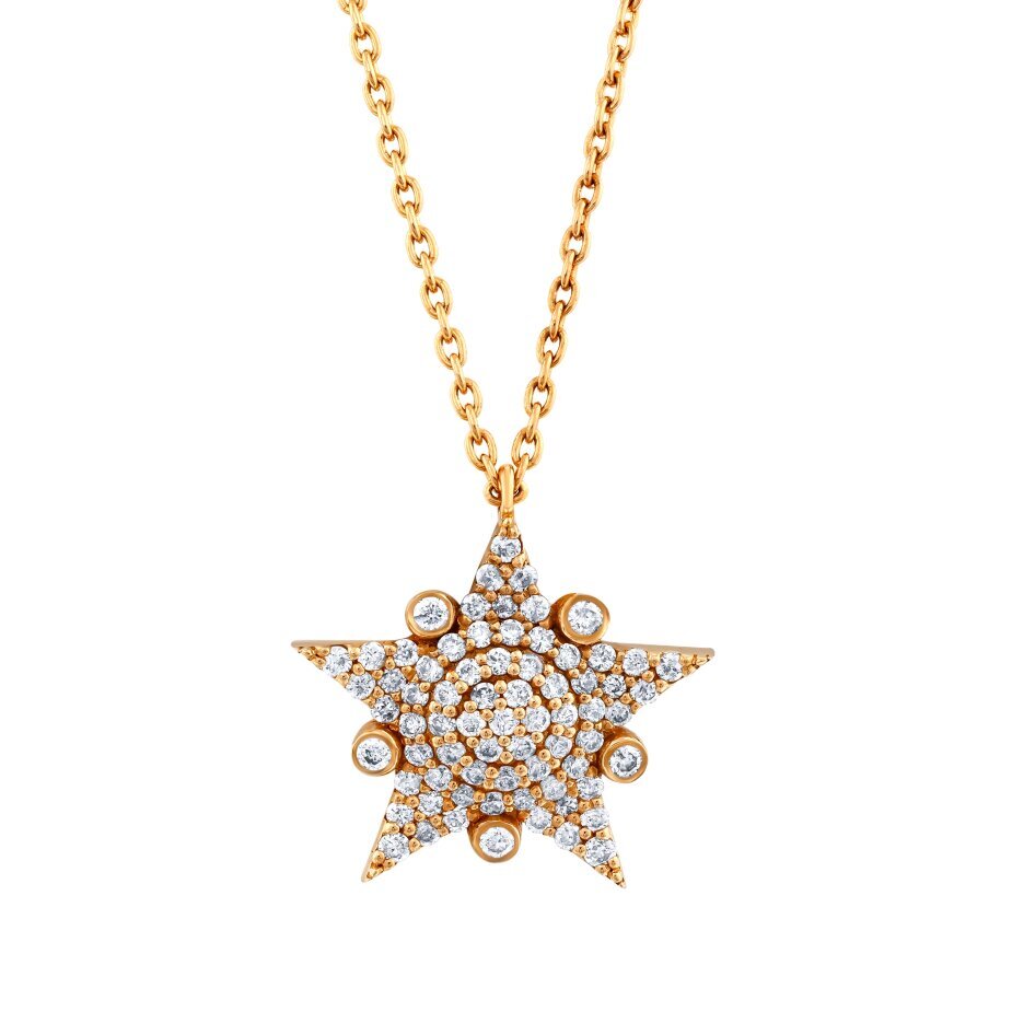 18 AYAR ROSE ALTIN 0,27 KARAT PIRLANTA KOLYE					 - (1)